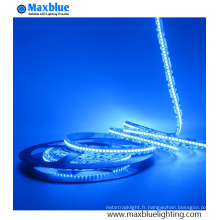 IP65 imperméable à l&#39;eau couleur bleue LED Strip Light 240LEDs / M